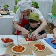 Мастер-класс для детей Пицца и трайфлы