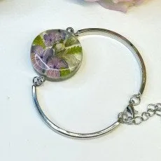 МК по созданию украшений из эпоксидной смолы с сухоцветами