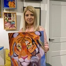 Мастер-класс по живописи маслом или акрилом