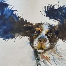 Онлайн курс Портреты животных акварелью