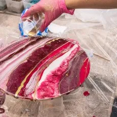 Мастер-класс Рисование эпоксидной смолой