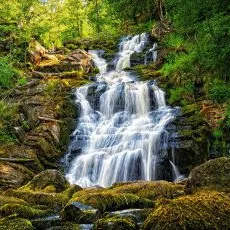 Экспедиция к лесным водопадам и к месторождению граната