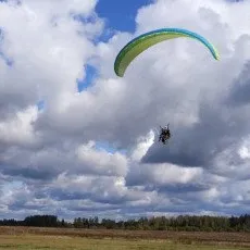 Высотный полет на параплане