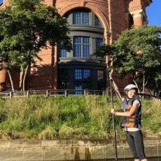 Прогулка на сапборде вокруг Новой Голландии