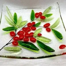 Мастер класс Фьюзинг Блюдо для сервировки