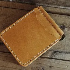 Мастер класс Кожевенное ремесло Зажим для денег или Кардхолдер