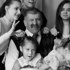 Семейная фотосессия в фотостудии