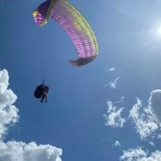 Полет на параплане