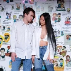 Лавстори фотосессия в фотостудии 