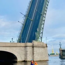 Прогулка на Sup-серфе вдоль Спаса на Крови 