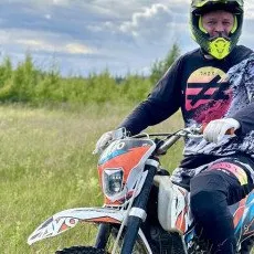 Индивидуальная тренировка на мотоцикле