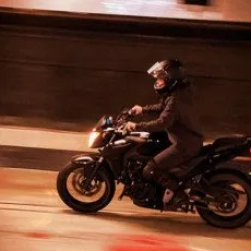 Уроки вождения мотоцикла зимой с нуля