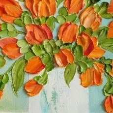 Мастер класс по текстурной пасте