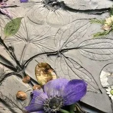 Мастер-класс панно Ботанический барельеф