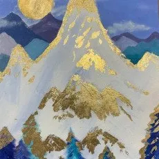 Мастер-класс картина поталью