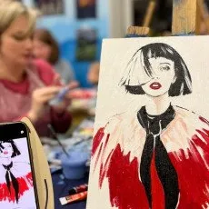 Мастер класс Картина за три часа