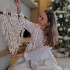 Мастер класс Панно макраме