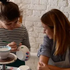 Мастер-класс по росписи и декорированию керамики