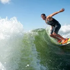 Урок по вейкбордингу или вейскерфингу