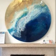 Мастер-класс Флюид-арт