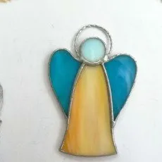 Мастер-класс Ангел в технике Тиффани