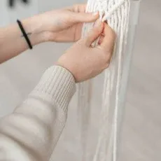 Мастер-класс Макраме Луна