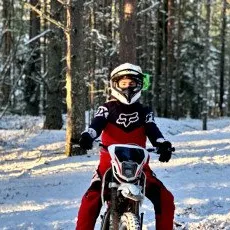 Индивидуальная тренировка на питбайке