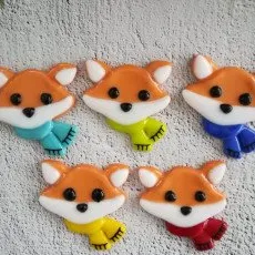 Мастер-класс Брошь в технике фьюзинг