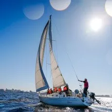 Мастер-класс по управлению парусной яхтой