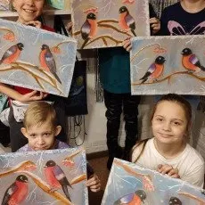 Участие в мастер классах и арт вечеринках