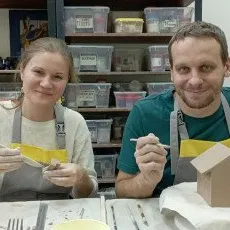 Свидание на гончарном круге или за ручной лепкой