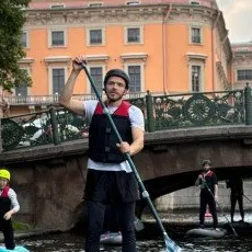 SUP прогулка по центру Петербурга