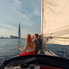 Прогулка на яхте для двоих