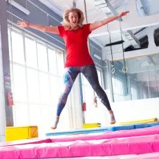 Прыжки на батутах