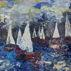 Мастер класс Картина мастихином