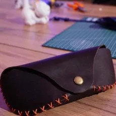 Мастер класс по кожевничеству Футляр для очков