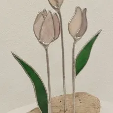 Мастер-класс Букет в технике Тиффани