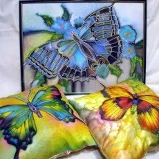 Мастер-класс по росписи ткани