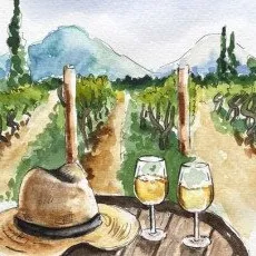 Мастер-класс по акварельному скетчингу