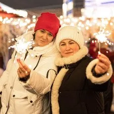 Зимняя фотосессия на улице