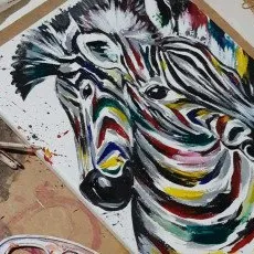 Мастер класс Картина акрилом за 3 часа