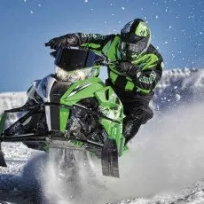 Поездка на снегоходе