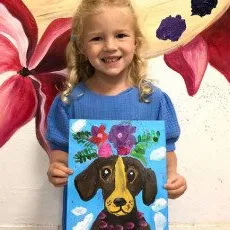 Детский мастер-класс по рисованию