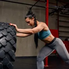 Посещение кроссфит зоны