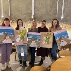 Мастер-класс ​Рисование картины акрилом 