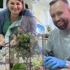 Мастер класс по созданию флорариума 