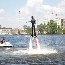 Полет на флайборде 