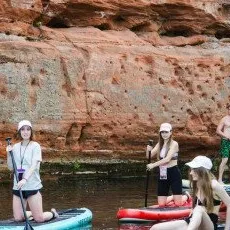 Сплав на сапе по реке Оредеж