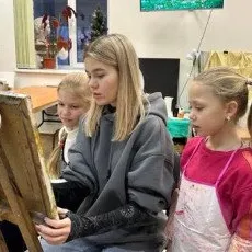 Абонемент на мастер классы по живописи для детей