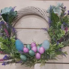 Мастер класс Рождественский или Пасхальный веночек